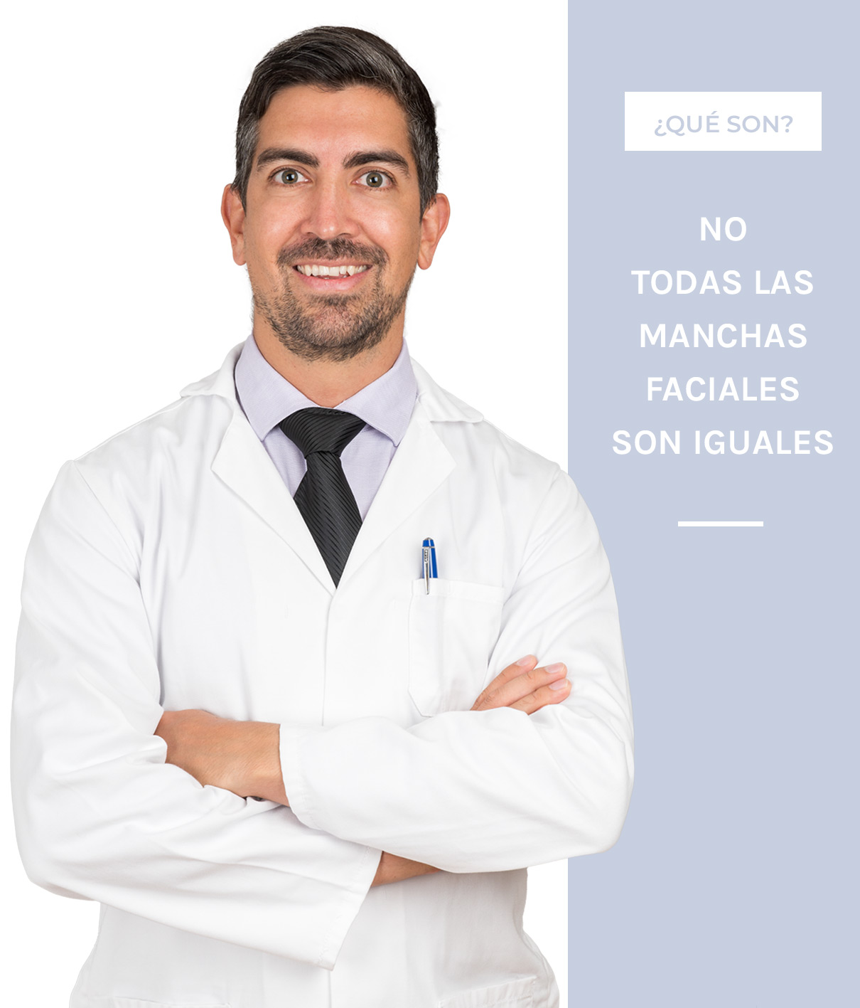 Cómo las manchas en la cara por un dermatólogo experto?