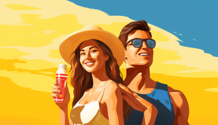Minimalist cover image of the best sunscreens