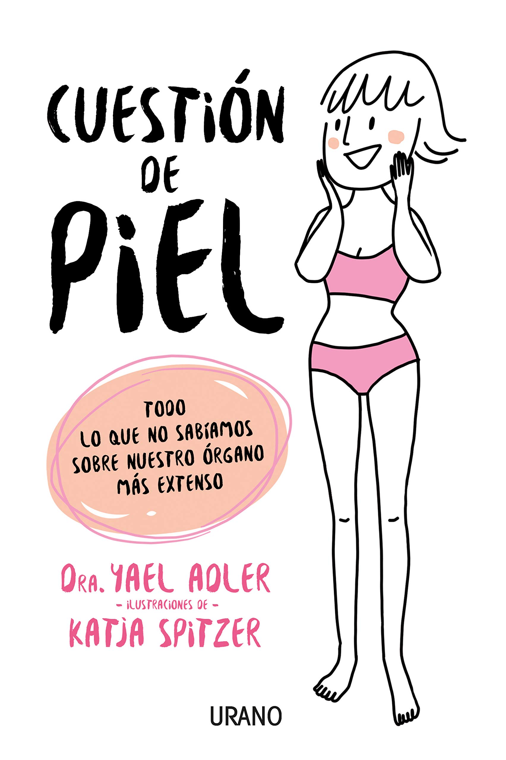 Cover of the book "cuestión de piel".