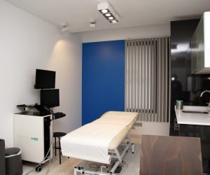 Sala de seguimiento digital de nevus en la clínica Diagnosis Dermatológica