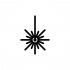 Laser icon in dermatology blog